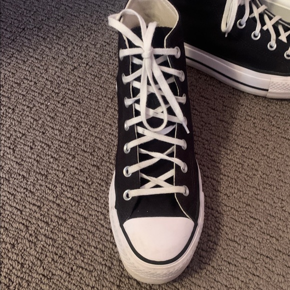 Black converse high tops! - Picture 6 of 7